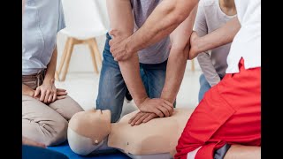 How To Give Cpr. Chest Compressions And Mouth To Mouth.