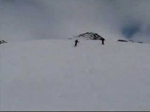 David Samuels powder skiing in Val d'Isere