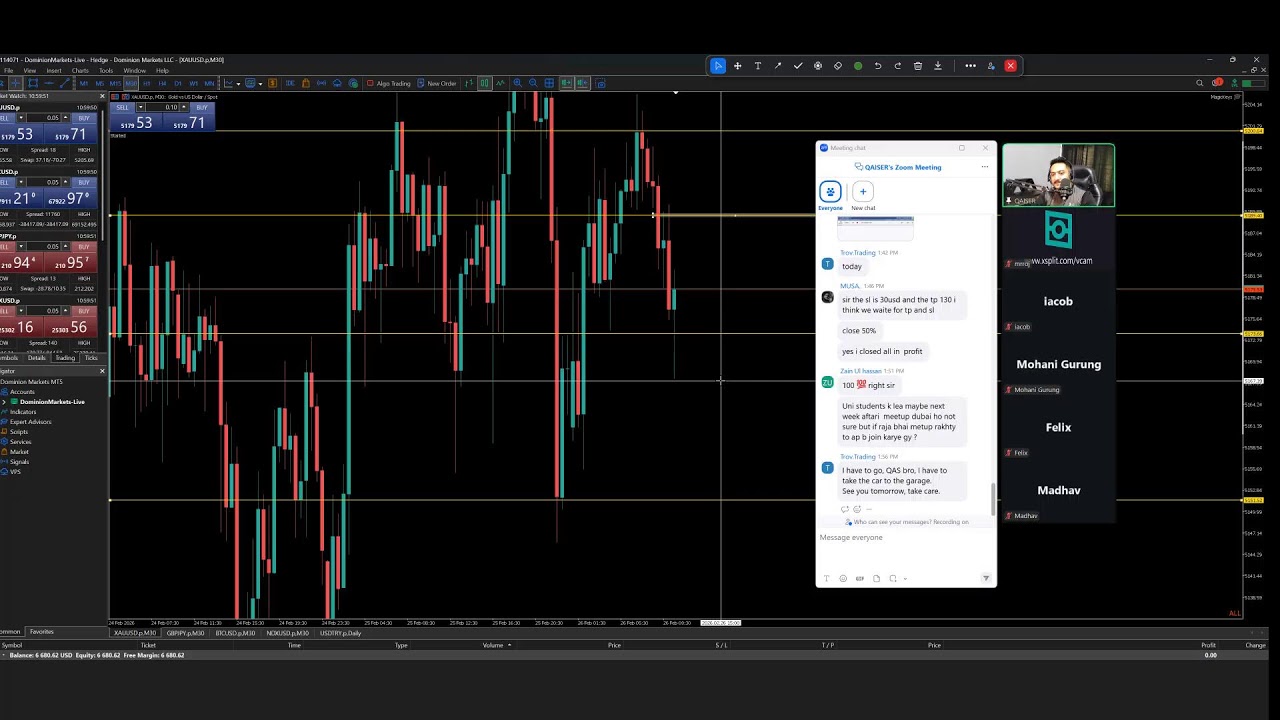 XAUUSD LIVE STREAM 26/02/26
