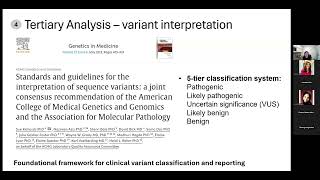 Molecular Talk NGS-Sign Out Tutorial - Germline NGS test by Xiaoming Mindy Wang P DABMGG