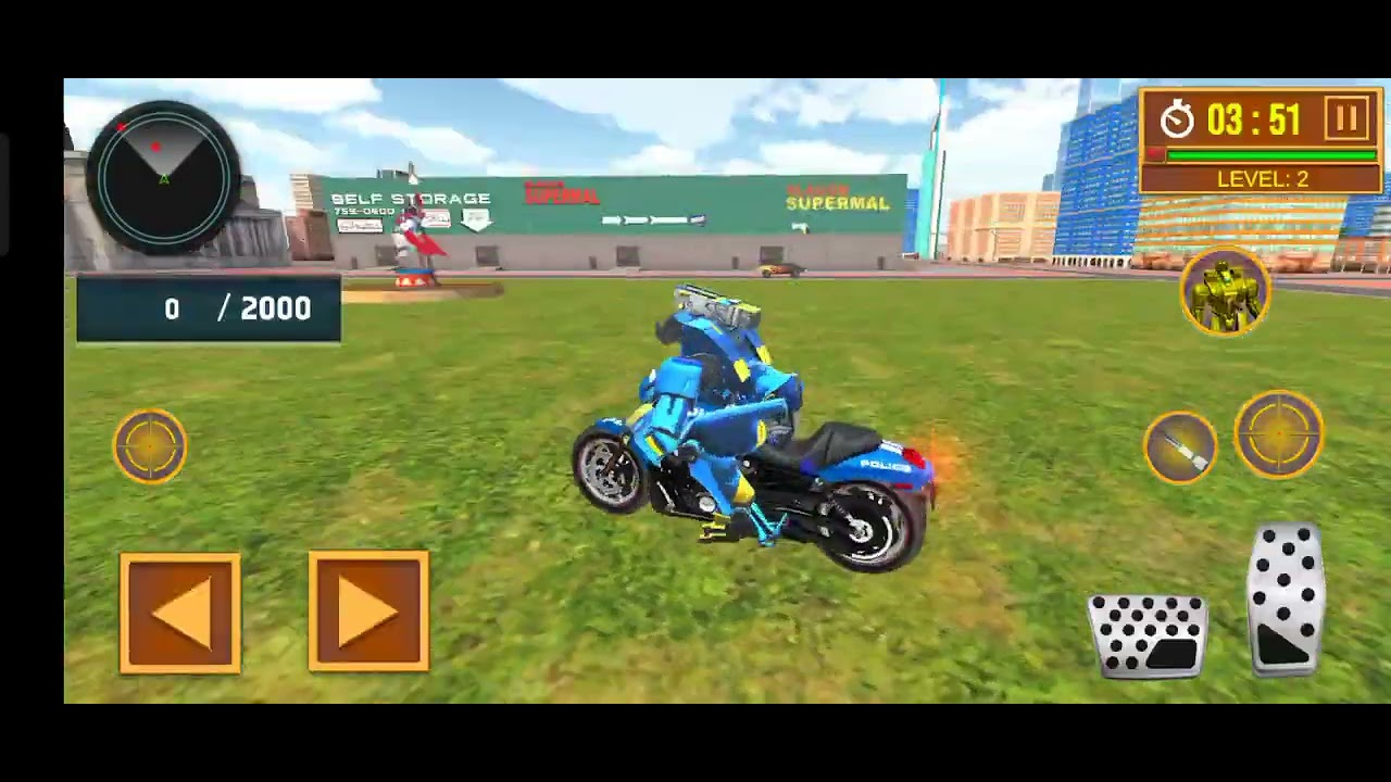 Tank Robot Car Game 2022- Robot Dinosaur Games #25- Android Game play