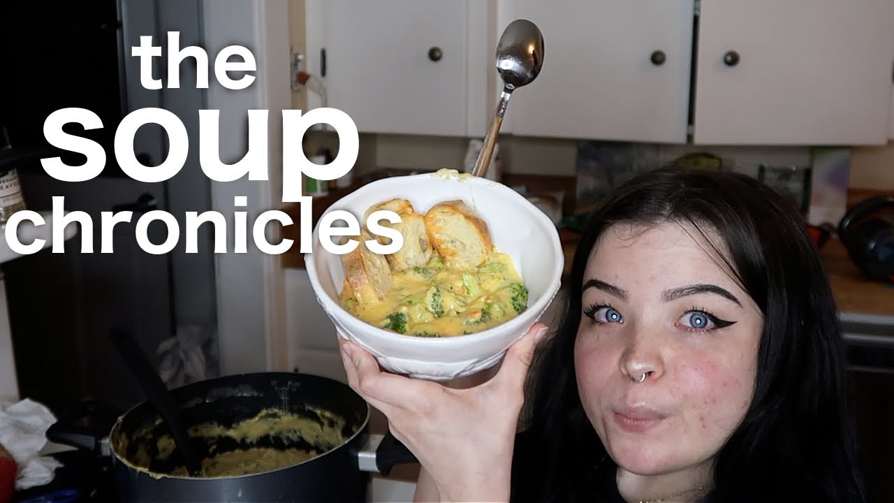 facing my soup fear by making it myself 2: broccoli cheddar