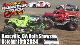 Malicious Monster Truck Tour - Roseville, CA 10/19/24 (Both Shows)