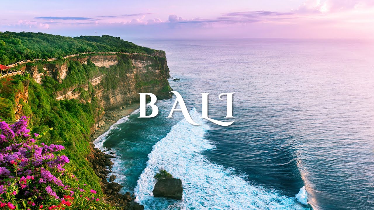 BALI INDONESIA (4K UHD) Ambient Drone Film + Relaxing Music for Stress Relief, Sleep, Spa, Yoga