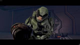 Testing mod: "Ruby's Rebalanced Halo CE" 343 guilty spark legendary, no commentary.