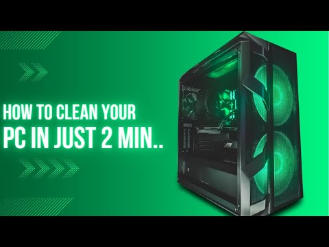 How to clean up your PC in just 2 minutes? - YouTube