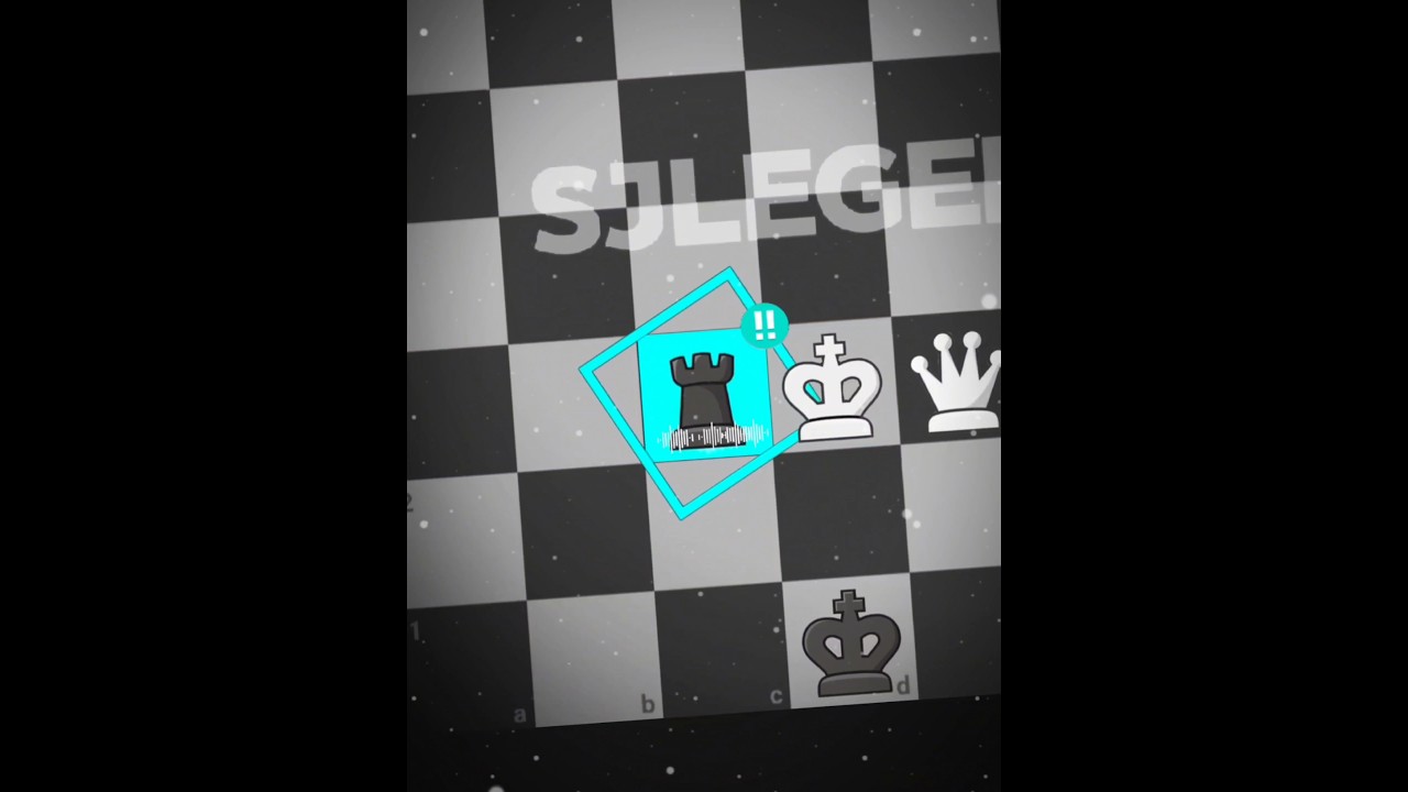 Rook Sacrifice to save the game🎯✨ 