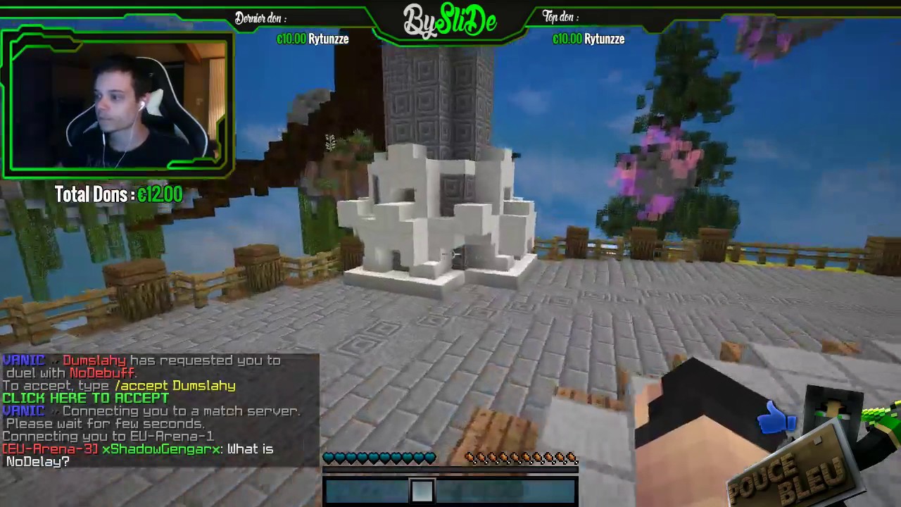 BYSLIDE | LIVE PVP SUR MINECRAFT ! - BYSLIDE | LIVE PVP SUR MINECRAFT !