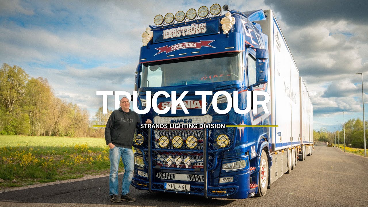 TRUCK TOUR – HEDSTRÖMS ÅKERI – STRANDS LIGHTING DIVISION