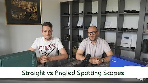 Straight VS Angled Spotting Scope | Optics Trade Debates