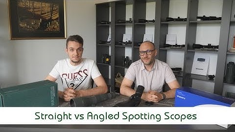 Straight VS Angled Spotting Scope | Optics Trade Debates