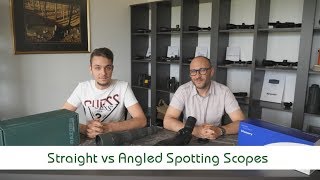 Straight VS Angled Spotting Scope | Optics Trade Debates