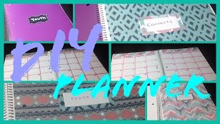DIY Planner In A Notebook