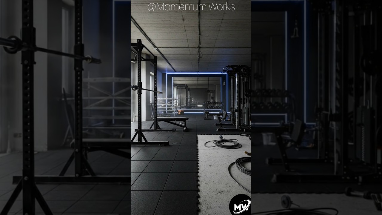 Luxury Gym Transformation | From Empty Space to Premium Fitness Studio 💪✨