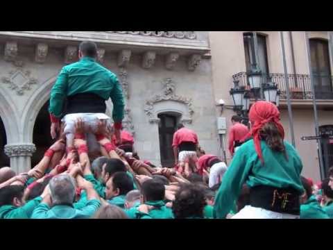 Castellers de Terrassa (Diada Emili Miró 2013) - "Pilars finals de les Colles"