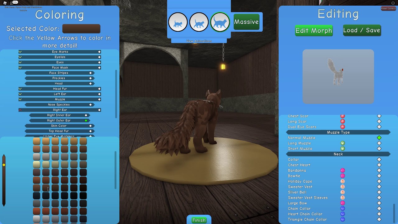 Roblox Warrior Cats Ultimate Edition She Cat With Extra Marking Gamepass Youtube - roblox cat collar