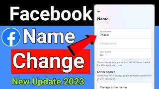 how to change Facebook name: mralgrow