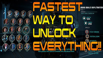 Mass Effect Andromeda  - FASTEST WAY TO UNLOCK ALL CHARACTERS!