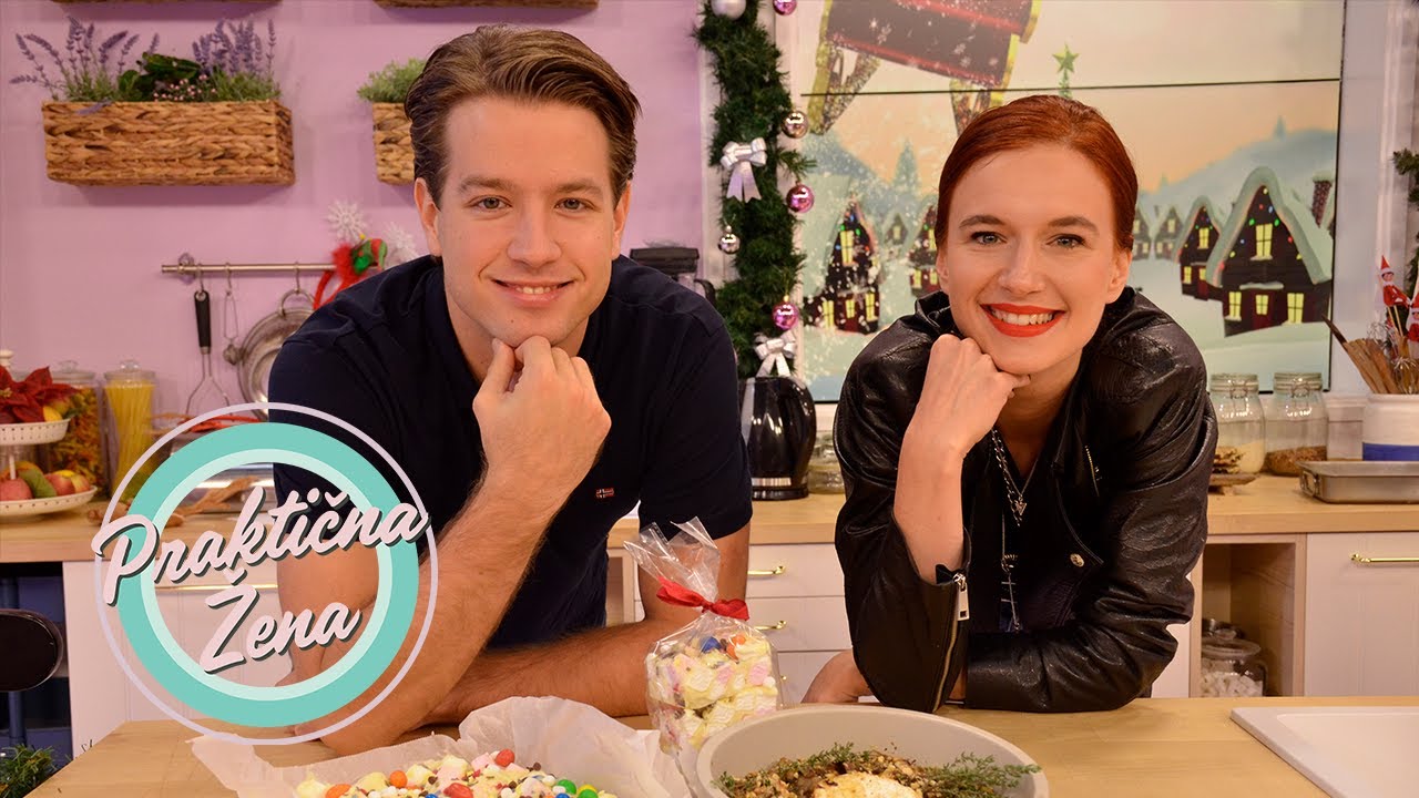 Praktična žena – Nikola Malbaša i Ivana Adžić:Pečeni bri sa pečurkama i lešnikom; Novogodišnje kocke