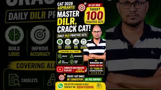 DILR Playlist for CAT 2026 | 100 Sets Challenge