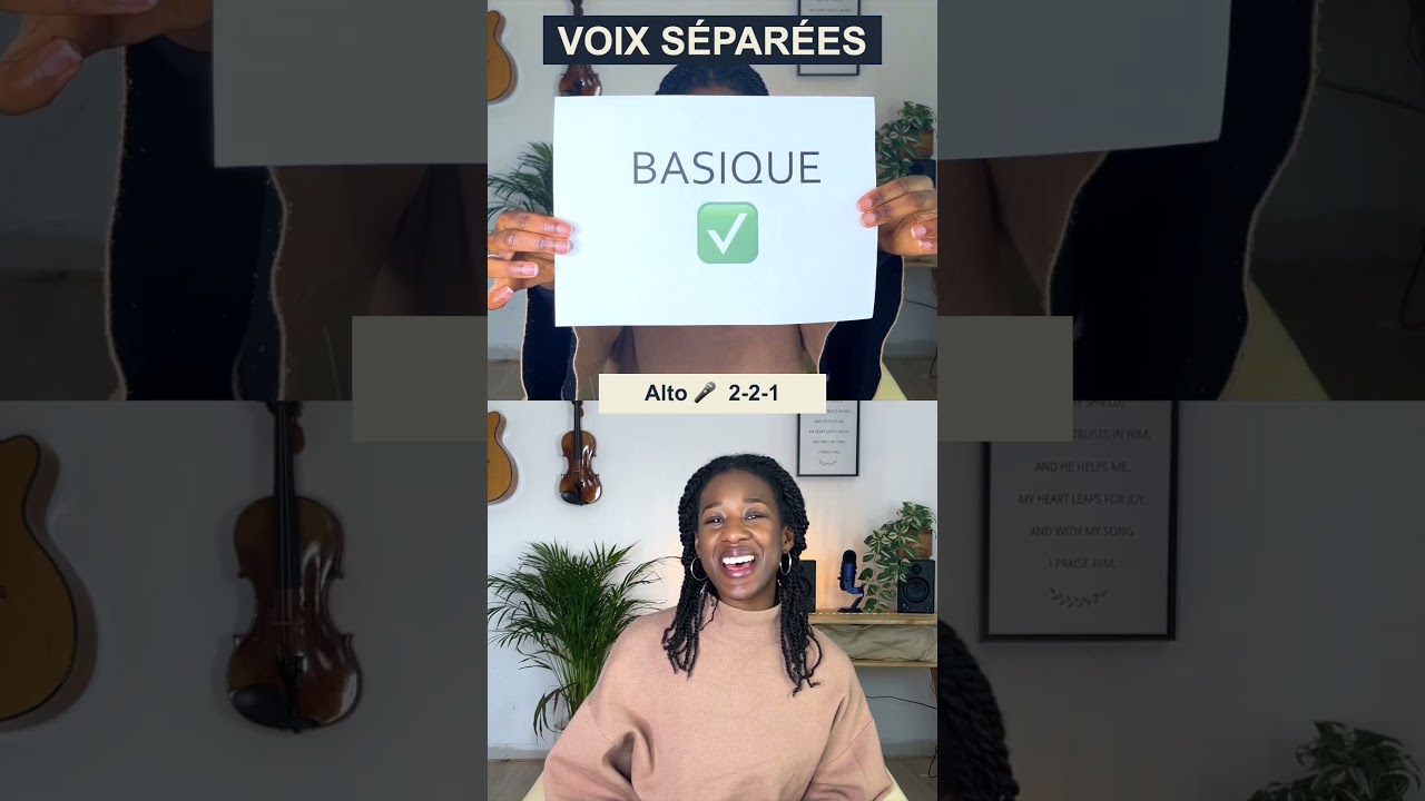 Mélodie venue du ciel Alto 🎤✨