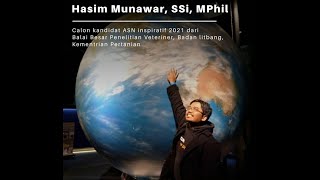 Calon Kandidat ASN Inspiratif 2021: Hasim Munawar, SSi, MPhil, dari Balai Besar Penelitian Veteriner