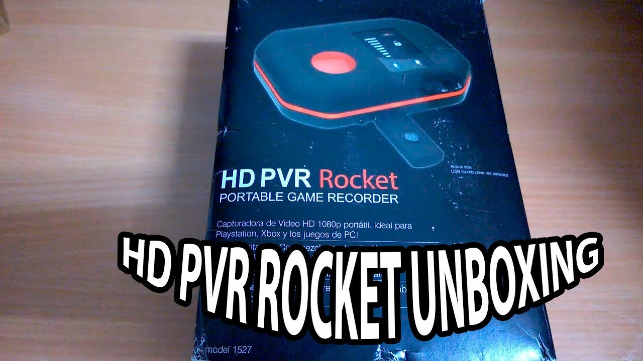 Hauppauge HD PVR Rocket unboxing