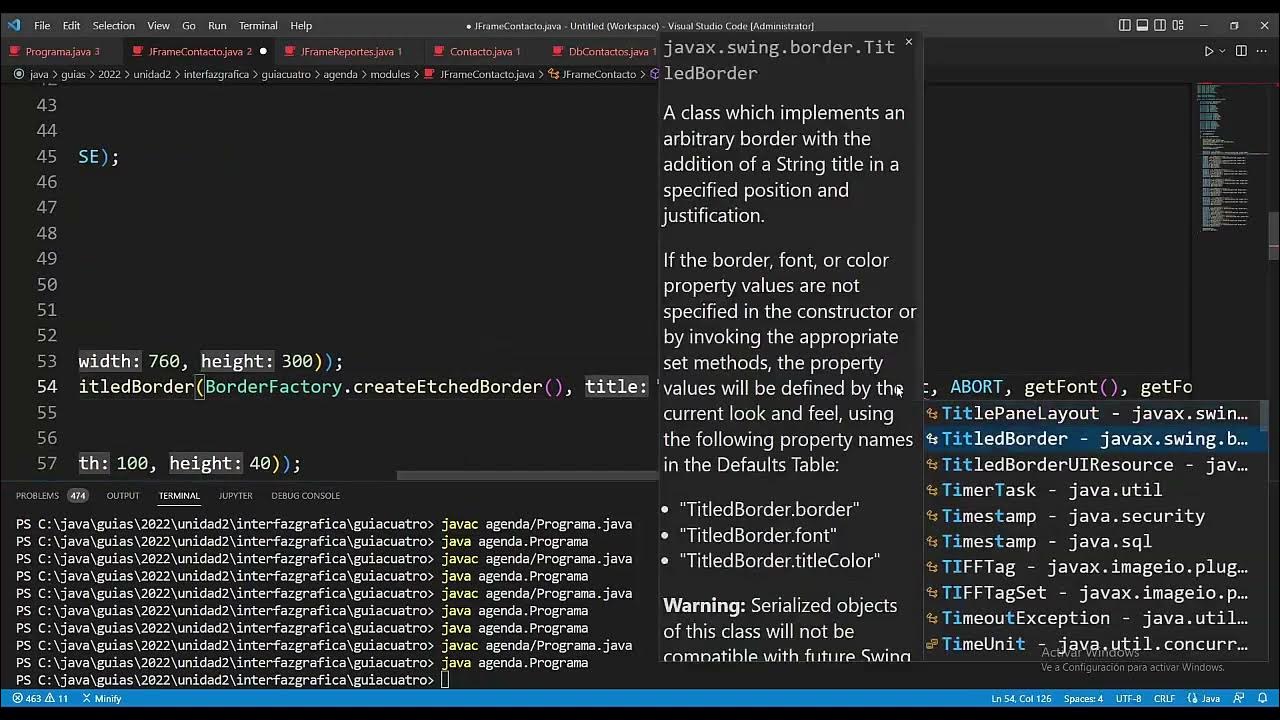 JAVA - Guía 04 (parte 08) - Personalizar JPanel - YouTube