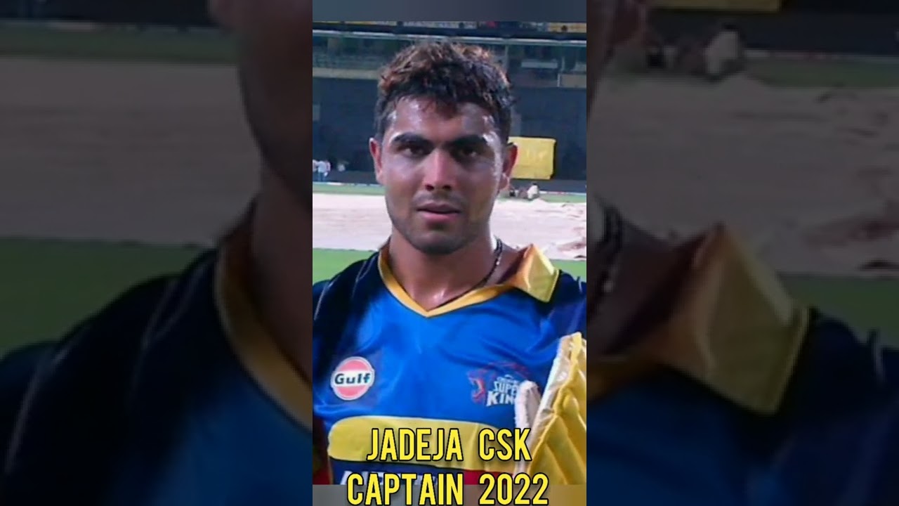 ravindra jadeja csk captain 2022  //  