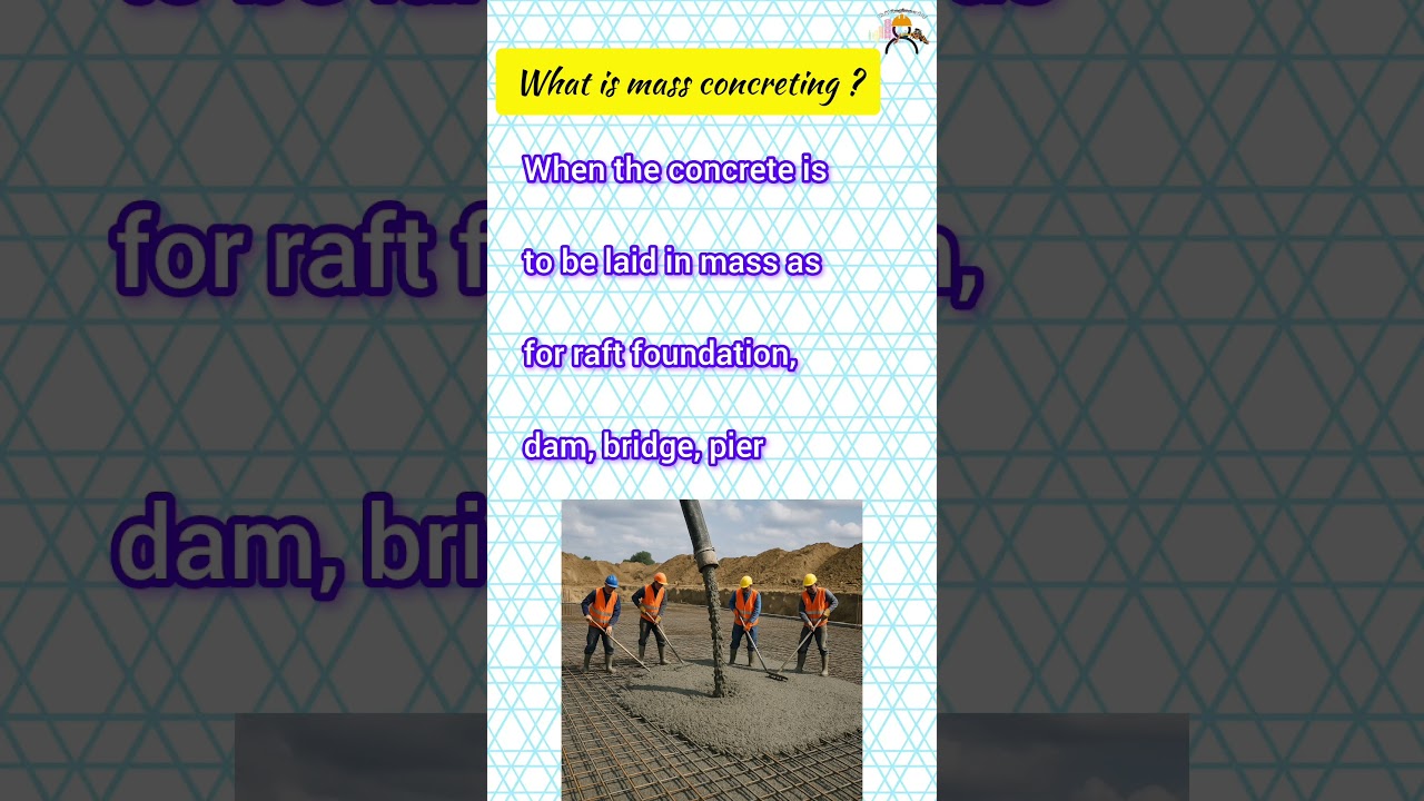 what is mass concreting, 