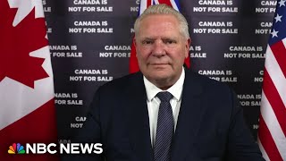 Ontario Premier Doug Ford talks tariffs on Canadian energy