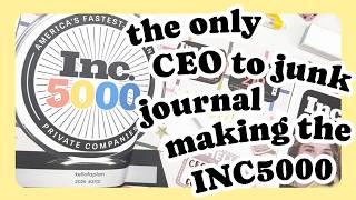 Junk Journaling Kellofaplan Making the INC 5000!!!!