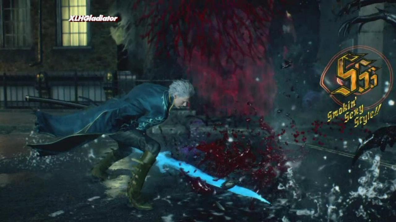 Dante Must Die Vergil Mission 2 Perfect S Rank Devil May Cry 5 Ps4 Youtube