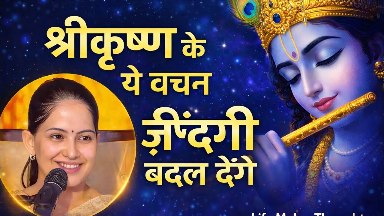 श्रीकृष्ण के ये वचन ज़िंदगी बदल देंगे | Krishna Motivation in Hindi | Life Maker Thoughts