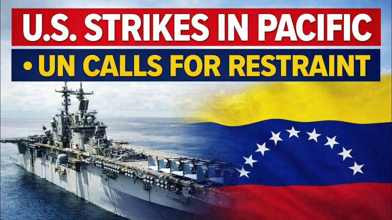 US Military Strikes in the Pacific: Rising Tensions With Venezuela and the Global Call for Restraint