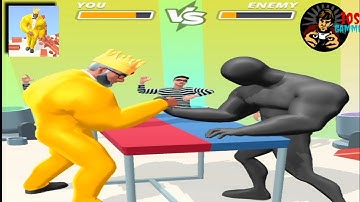 Muscle Rush All Levels Gameplay (New Update) #Android #ios