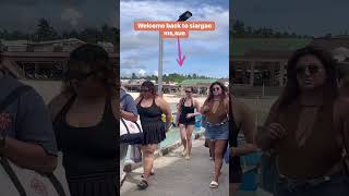 Sue Ramirez Island Hopping Here In Siargao Island