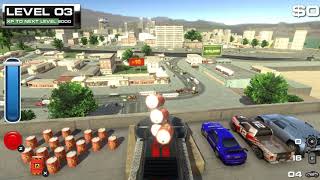 스턴트 위험한 자동차 게임 Burnin Rubber Cartapult screenshot 4