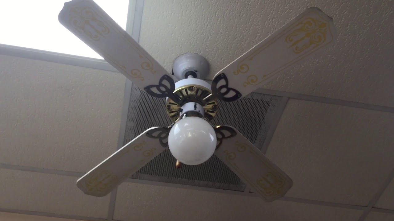Encon Bottom mounted spinner Ceiling fans at Chicken Basket YouTube