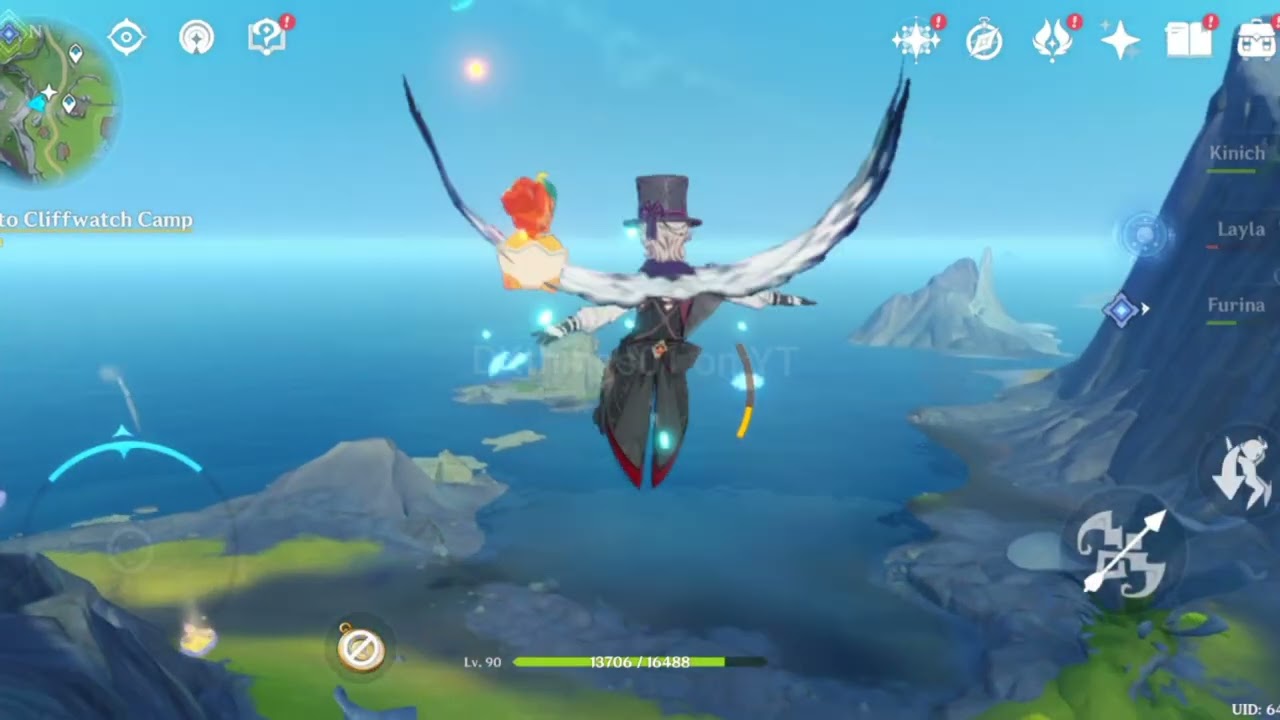 Unlocking Statue of Seven and all Waypoints in Voidsea Outlook & Wavechaser Plain | Genshin Impact