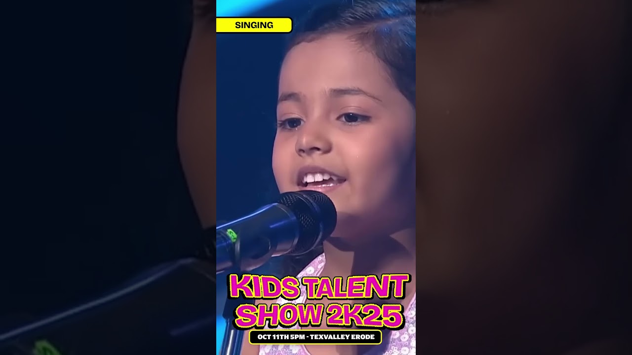 🌟 Little Stars, Big Stage – Kids Talent Show 2025 @ Texvalley!