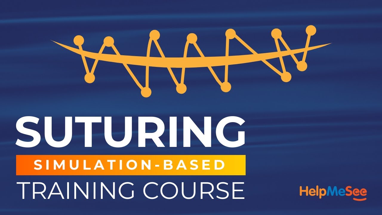 Demonstration of Suturing on the HelpMeSee Eye Surgery Simulator