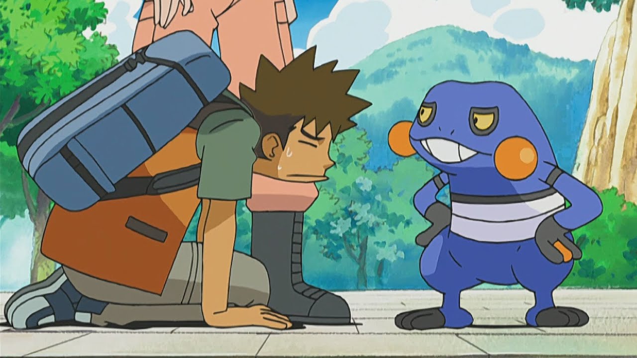 Brock & Croagunk Compilation | When It Failed to Attack Brock - YouTube
