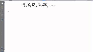 Mrs Morsman: Algebra 1 Arithmetic Sequences (Section 3-6)