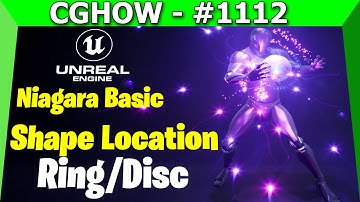 UE5.3 Niagara Basic | Shape Location - Ring/Disc | #26