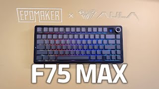 ⌨️LCD를 삼킨 독거미 키보드, AULA F75MAX