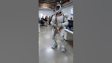 Prototype Humanoid Suit ‘X’ Operational Trial. #robotics #robot #robotsuit #humanoidsuit