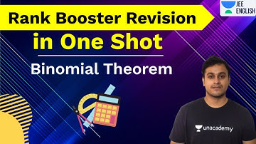 JEE: Binomial Theorem | Rank Booster Revision | JEE English | JEE Math | Abhinav Jha