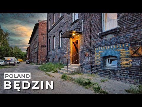 【4K】A Walk Through an Unusual Place in Poland, Będzin