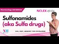 Sulfonamides, Pharmacology for Nurses